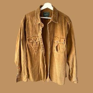 Vintage Men’s Woolrich Corduroy Shirt Jacket, Size XXL